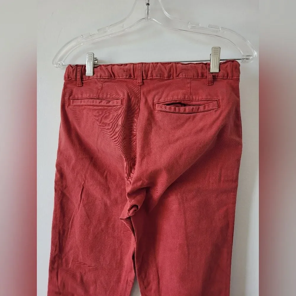 Childrens Place Boys Size 14 Trousers Slacks Dress Pants Brick Red Formal Sunday